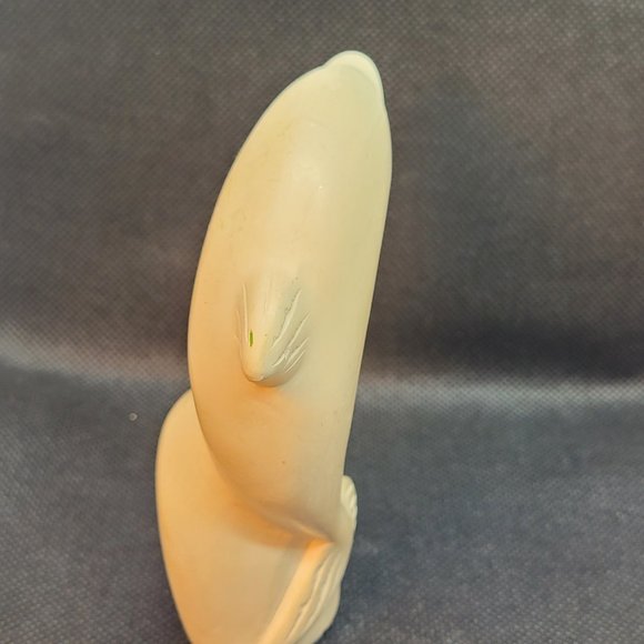 Handmade Soap Stone Dolphin Carved Africian Folk Art - Picture 2 of 8